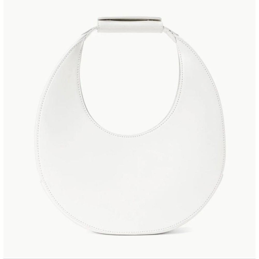 NWT Staud Leather Moon Bag - Color Paper White